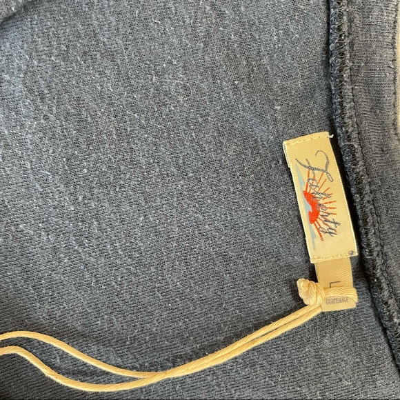 *new* Faherty midi sleeveless blue dress- organic cotton Annie Knit Henley Dre - Picture 4 of 10